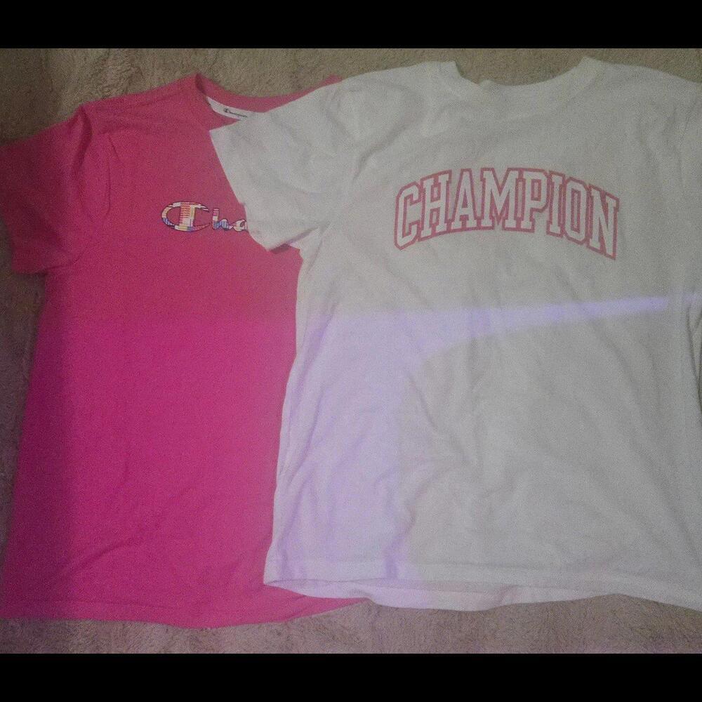 (2) Medium Champion Shirts, NWOT